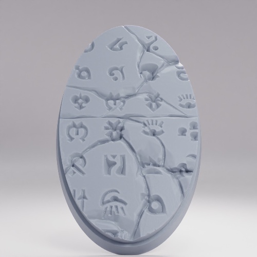 古代ファラオ 60mm オーバルベース の画像