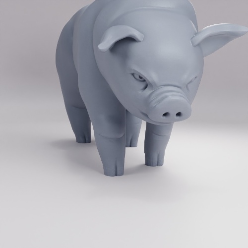 Picture of Pig Head Down