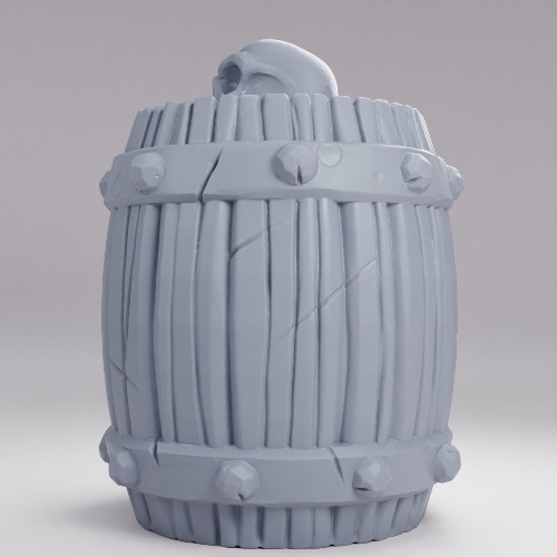 Picture of Pirate Cannon A Barrel