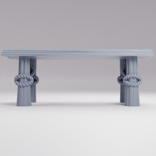 Picture of Pirate Dining Table Empty