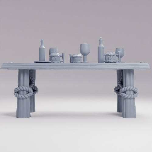 Picture of Pirate Dining Table