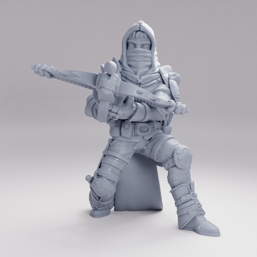 Picture of Ranger Bandit Pose B Cape Bandana