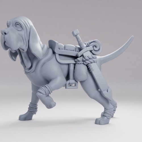 荷運び犬のセイバス の画像