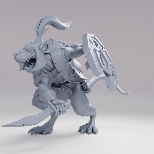 Picture of Sword Slash Ratfolk