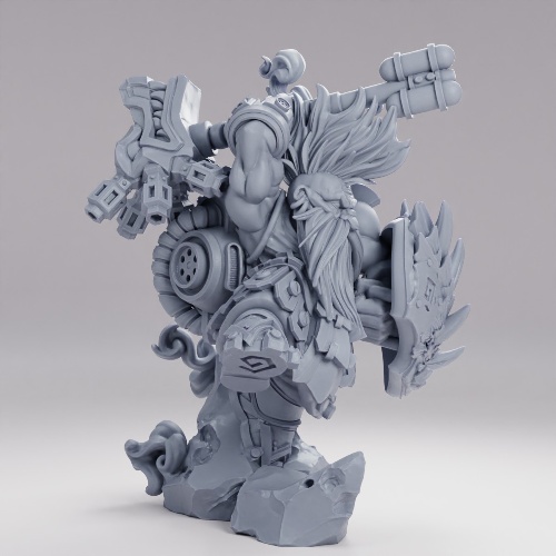 Picture of Thoromir Lume Hammer And Shield