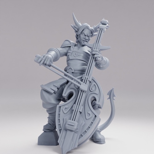 Picture of Tiefling Cello Bard