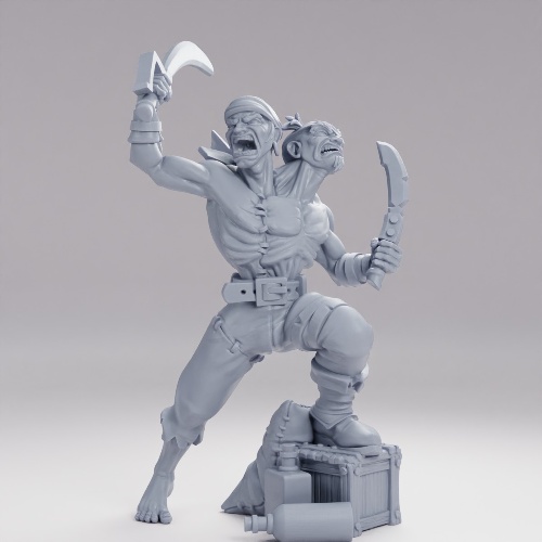 Picture of Two Headed Pirate