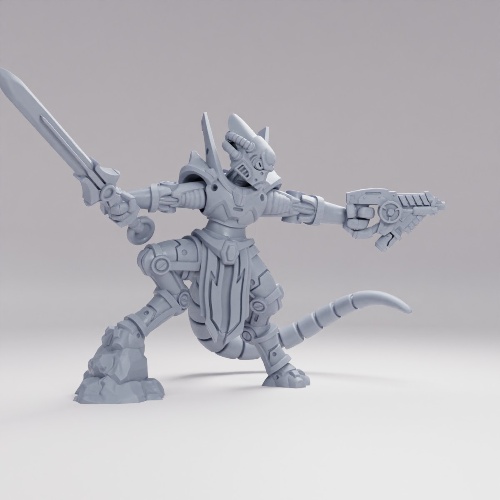 Picture of Ugnix Ghanzeeks Trooper A Pistol Sword