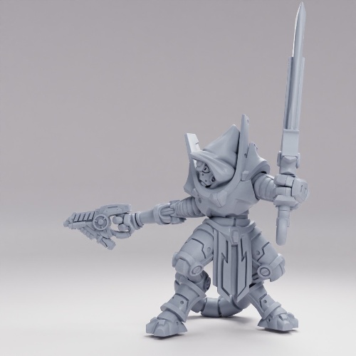 Picture of Ugnix Ghanzeeks Trooper B Pistol Sword