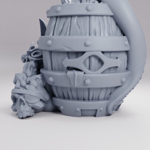 Picture of Undead Pirateship Barrel B