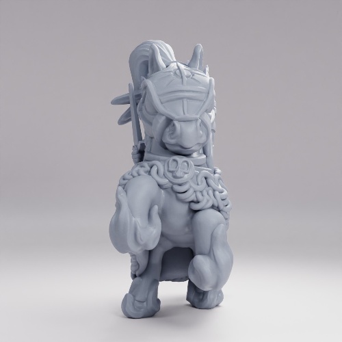 Picture of Chibi Deathknight On Horse