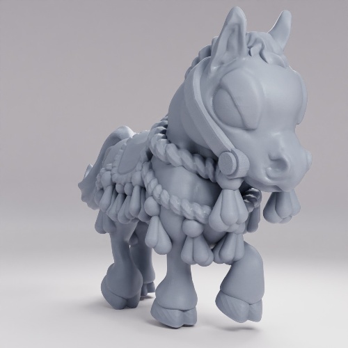 Picture of Chibi Samurai Horse