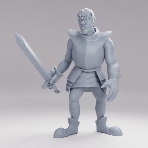 Picture of Cartoon Knight A