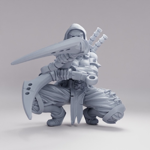 Picture of Crouching Ninja