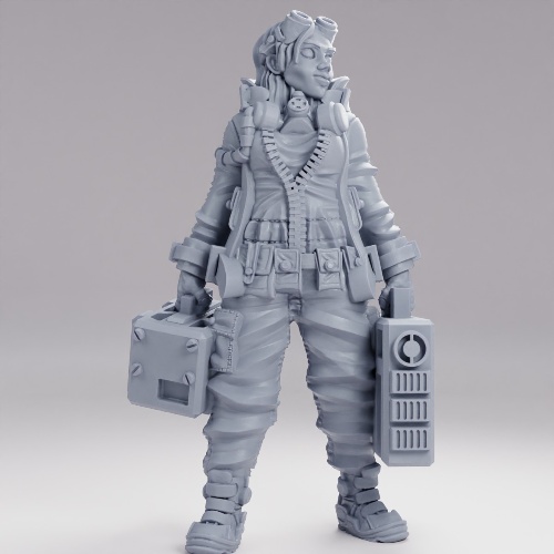 Picture of Cyberpunk Female Medic
