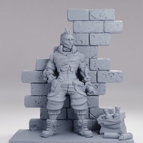 Picture of Cyberpunk Henchman On Base