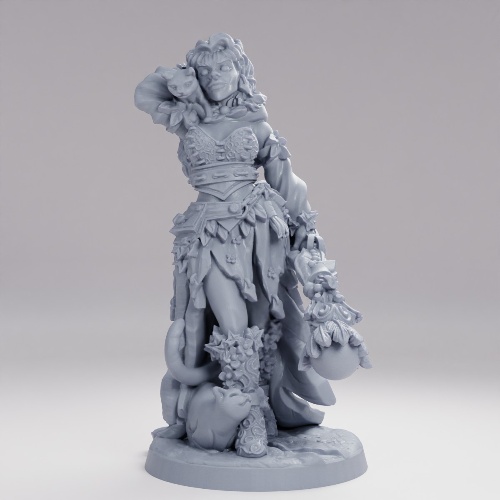 Picture of Druid Tiefling on Base