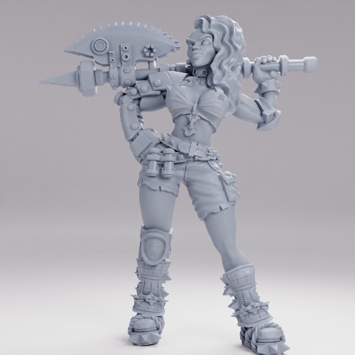 Picture of Female Sci Fi Barbarian Warrior