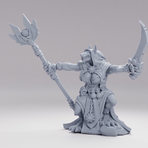 Picture of Female Werewolf Sorcerer