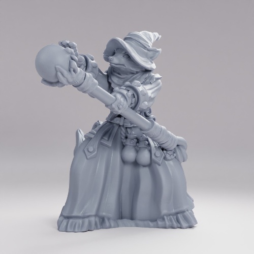 Picture of Fox Woman With Magic Wand