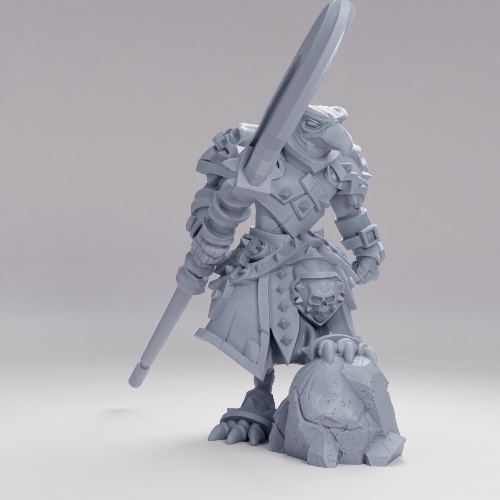 Picture of Kenku Male With Spear