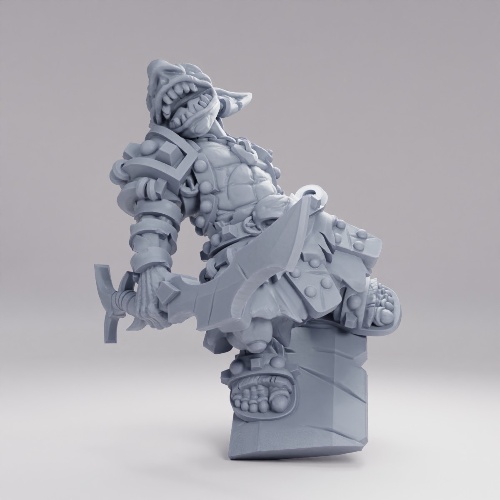 Picture of Male Goblin Berserker