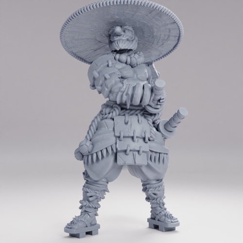 Picture of Male Samurai Warrior Tengu