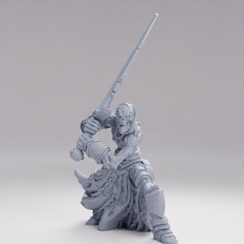 Picture of Male Undead Zombie Warrior
