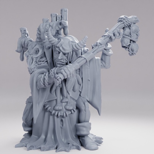 Picture of Old Witch Tiefling