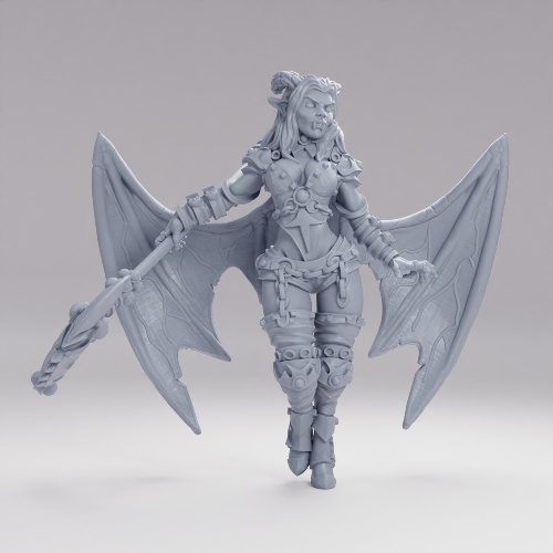 Picture of Succubus Wings And Sythe