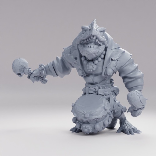 Picture of Troglodyte Bard With Drum