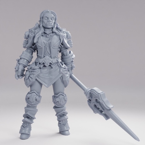 女戦士オーク の画像
