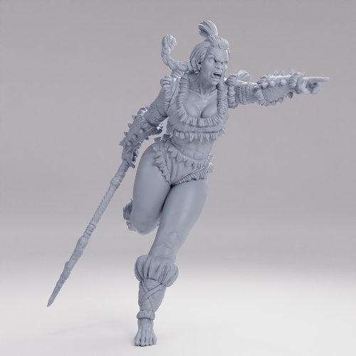 Picture of [Large Size] Druutha The Orc Huntress