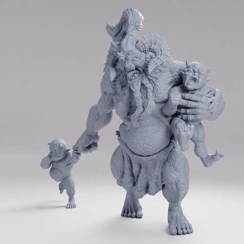 Picture of [Large Size] Troll Family