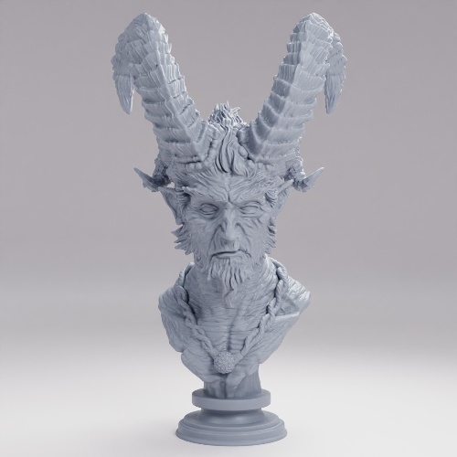 Picture of Angrak The Demon Lord Bust