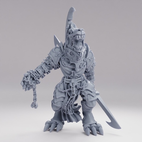 Picture of Armored Wolfman