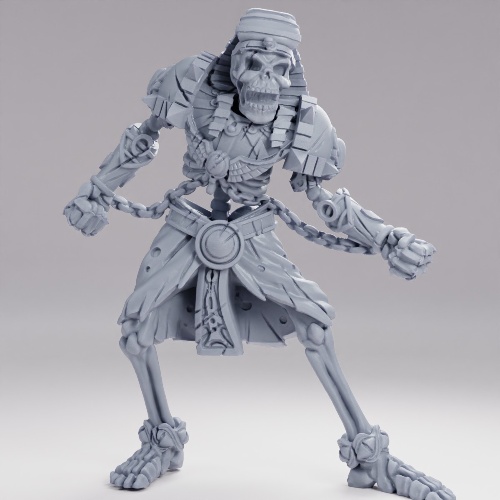Picture of Chained Skeleton Warrior