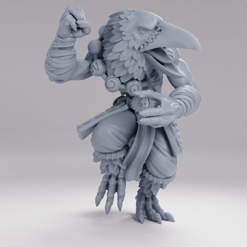 Picture of Crowman Monk