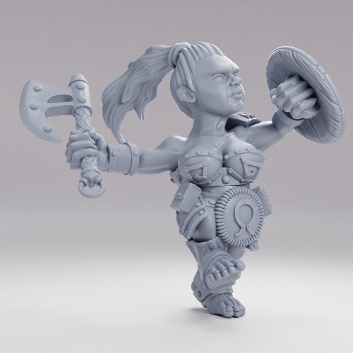 Picture of Dwarf Girl C