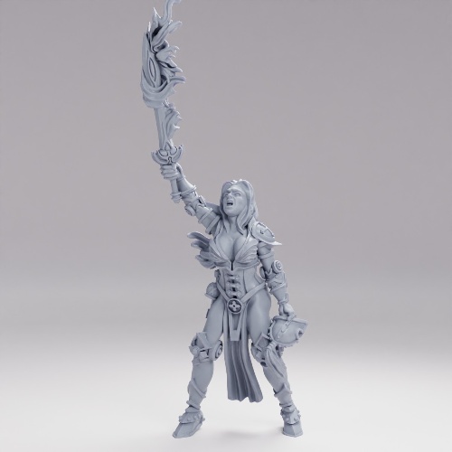 Picture of Flaming Sword Warrior