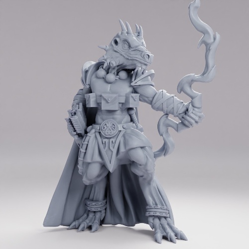 Picture of Green Dragonborn Ranger