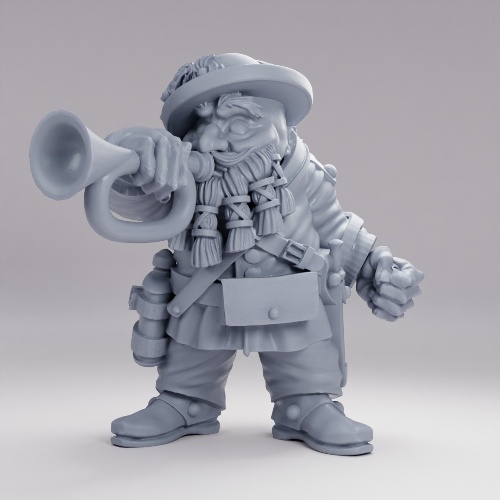 Picture of Military Dwarf Trumpet
