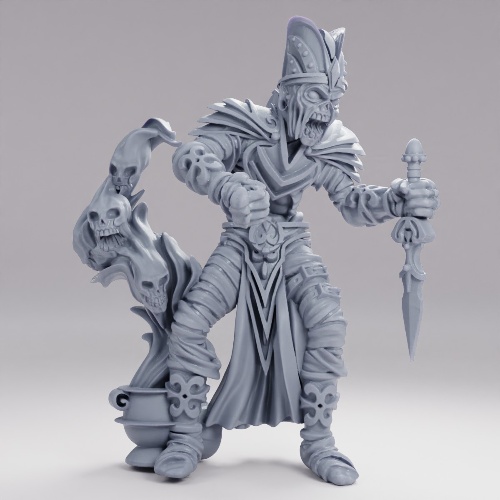 Picture of Mummy With Dagger