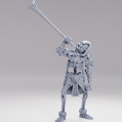 Picture of Skeleton With Horn