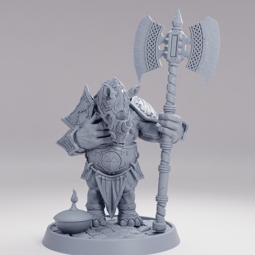 Picture of Archytas Heartfell on Base