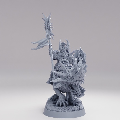 Picture of Celestus Rhinefang On Base