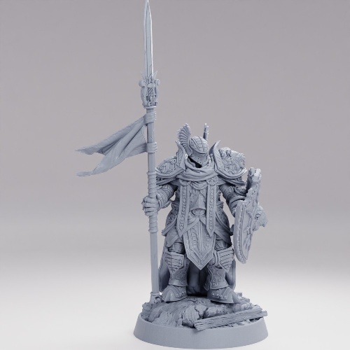 Picture of Colonel Thierry Du Lion Argent On Base