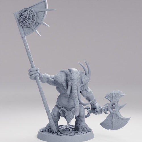 Picture of Dourbe Tuskbanner on Base