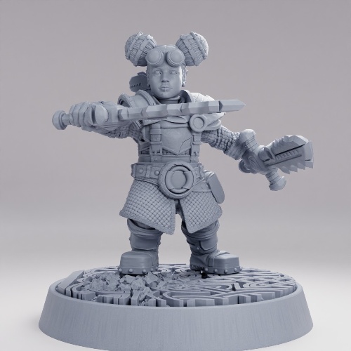Picture of Elsa Brassblade The Clockwork Sentinel