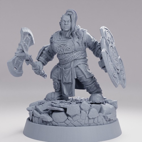 Picture of Fandra Firebrand On Base